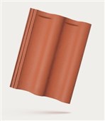 BRAMAC MAX 7°- betonová taška základní 1/1 - cihlově červená